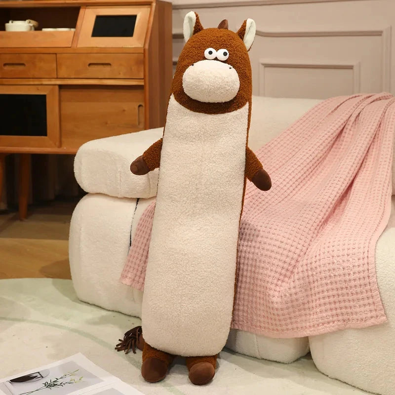 kawaiies-softtoys-plushies-kawaii-plush-Long Fluffy Horse Plushies Soft toy Brown 