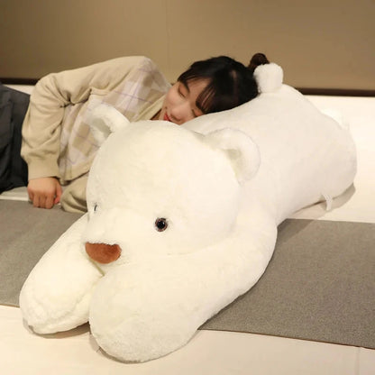 kawaiies-softtoys-plushies-kawaii-plush-Long Giant Cuddly Teddy Bear Panda Polar Bear Plushies Soft toy 