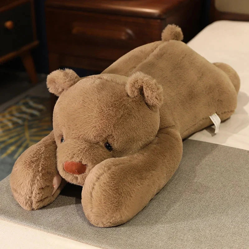 kawaiies-softtoys-plushies-kawaii-plush-Long Giant Cuddly Teddy Bear Panda Polar Bear Plushies Soft toy Brown bear (Koda) 65cm 