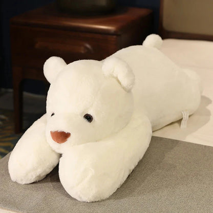 kawaiies-softtoys-plushies-kawaii-plush-Long Giant Cuddly Teddy Bear Panda Polar Bear Plushies Soft toy Polar bear (Momo) 65cm 