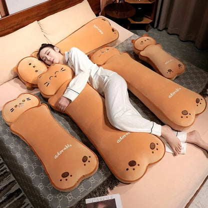 kawaiies-softtoys-plushies-kawaii-plush-Long Kawaii Cat Bear Bread Plushies Soft toy 
