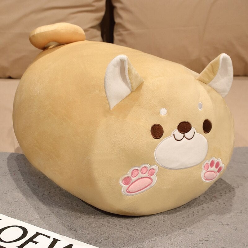 kawaiies-softtoys-plushies-kawaii-plush-Long Kawaii Shiba Inu Cat Pillow Plush Soft toy Shiba Inu 