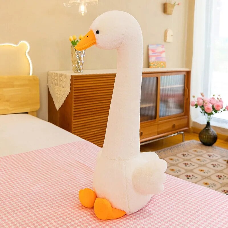 kawaiies-softtoys-plushies-kawaii-plush-Long Neck Swan and Dinosaur Plushies Soft toy Swan 27in / 70cm 