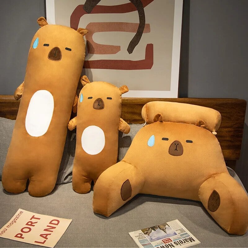 kawaiies-softtoys-plushies-kawaii-plush-Long Sad Capybara Plushies Soft toy 