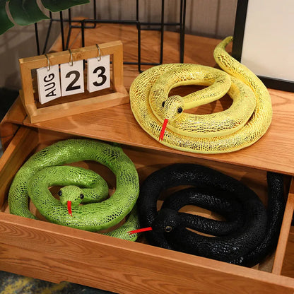 kawaiies-softtoys-plushies-kawaii-plush-Long Shiny Snake Plushies Soft toy 