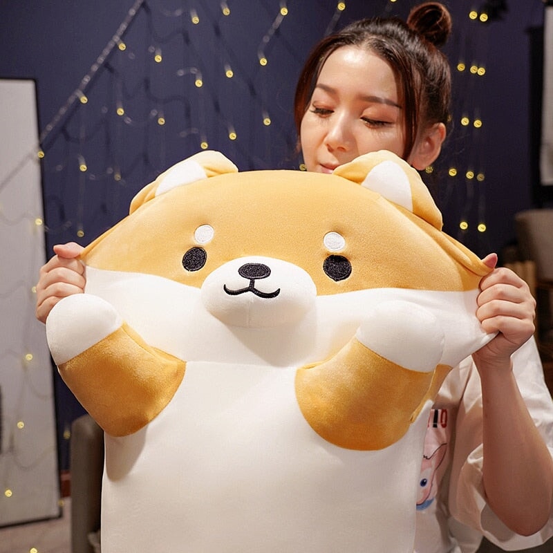 kawaiies-softtoys-plushies-kawaii-plush-Long Snuggle Shiba Buddy Plushies Soft toy 