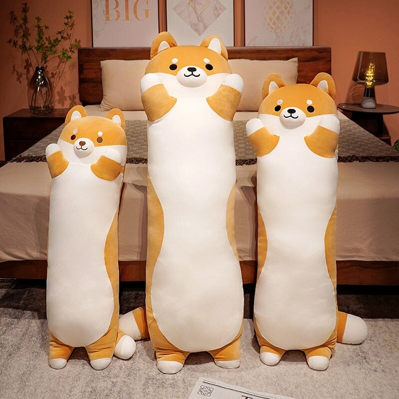 kawaiies-softtoys-plushies-kawaii-plush-Long Snuggle Shiba Buddy Plushies Soft toy 35in / 90cm 
