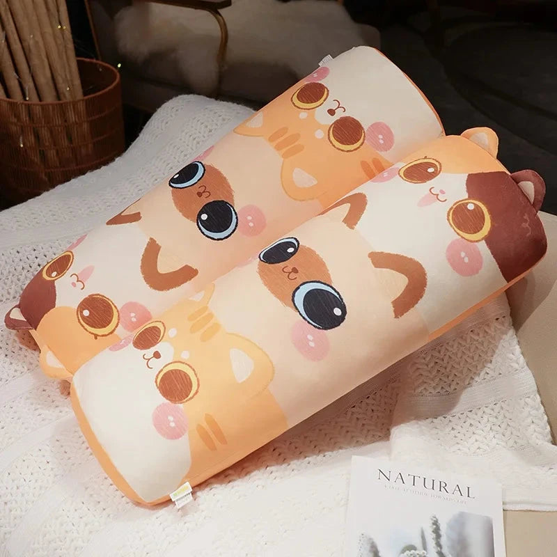 kawaiies-softtoys-plushies-kawaii-plush-Long Snuggle Stacked Cats Plushie Soft toy 