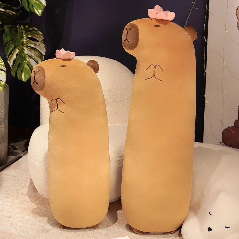 kawaiies-softtoys-plushies-kawaii-plush-Long Snuggly Capybara Plushies Soft toy 