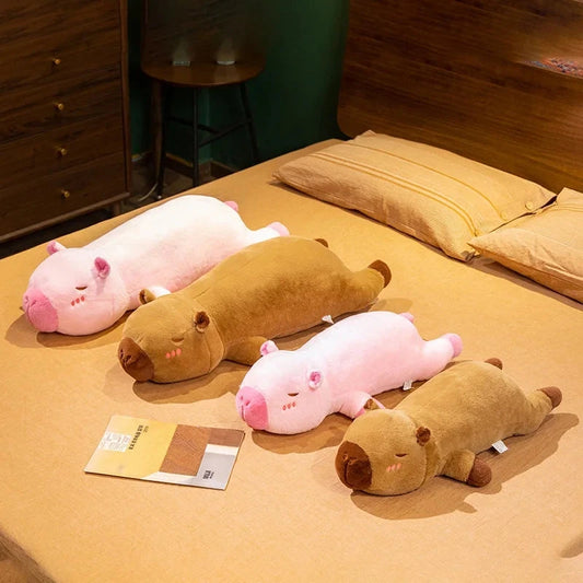 kawaiies-softtoys-plushies-kawaii-plush-Long Snuggly Capybara Plushies Soft toy 