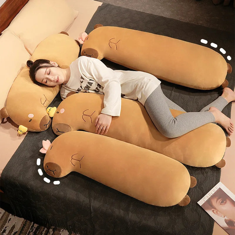 kawaiies-softtoys-plushies-kawaii-plush-Long Snuggly Capybara Plushies Soft toy 