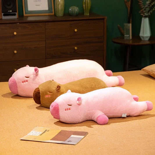 kawaiies-softtoys-plushies-kawaii-plush-Long Snuggly Capybara Plushies Soft toy 