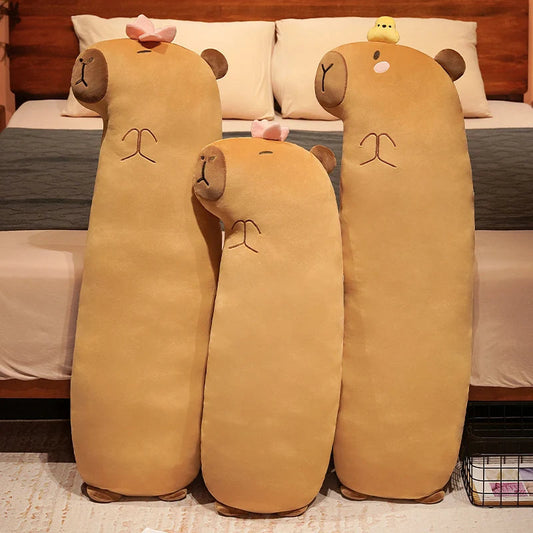 kawaiies-softtoys-plushies-kawaii-plush-Long Snuggly Capybara Plushies Soft toy 