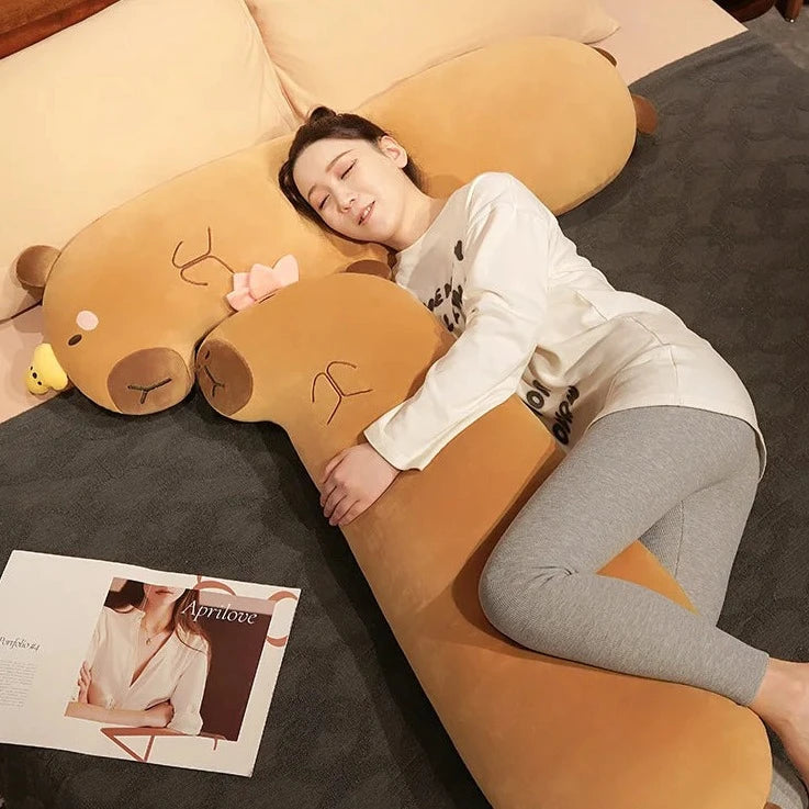 kawaiies-softtoys-plushies-kawaii-plush-Long Snuggly Capybara Plushies Soft toy 