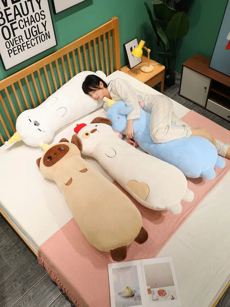 kawaiies-softtoys-plushies-kawaii-plush-Long Snuggly Cat Dog Elephant Seal Capybara Plushies Soft toy 