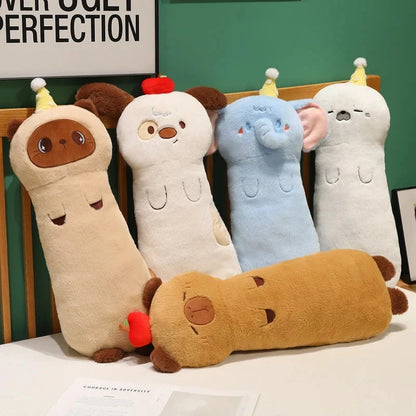 kawaiies-softtoys-plushies-kawaii-plush-Long Snuggly Cat Dog Elephant Seal Capybara Plushies Soft toy 