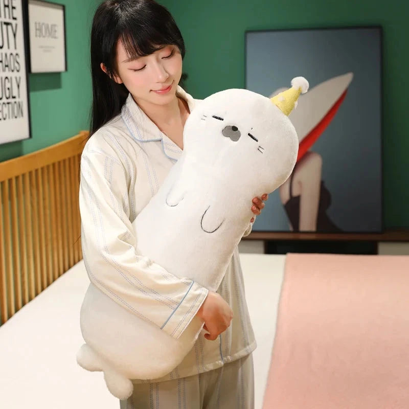 kawaiies-softtoys-plushies-kawaii-plush-Long Snuggly Cat Dog Elephant Seal Capybara Plushies Soft toy 