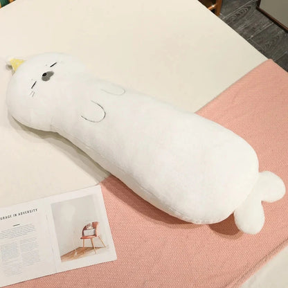 kawaiies-softtoys-plushies-kawaii-plush-Long Snuggly Cat Dog Elephant Seal Capybara Plushies Soft toy Seal 75cm 