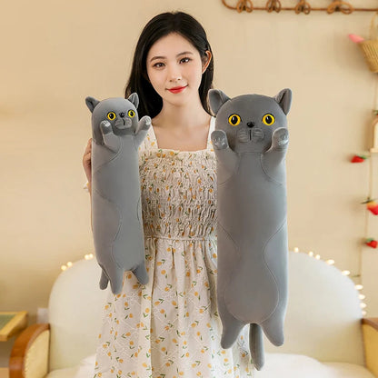kawaiies-softtoys-plushies-kawaii-plush-Long Snuggly Cat Siamese British Shorthair Snowshoe Plushies Collection Soft toy 