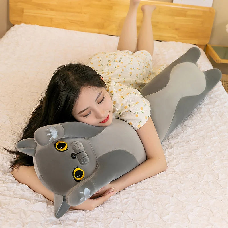 kawaiies-softtoys-plushies-kawaii-plush-Long Snuggly Cat Siamese British Shorthair Snowshoe Plushies Collection Soft toy 