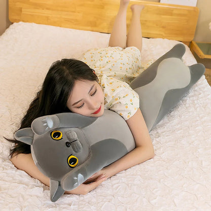 kawaiies-softtoys-plushies-kawaii-plush-Long Snuggly Cat Siamese British Shorthair Snowshoe Plushies Collection Soft toy 