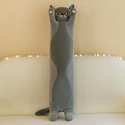 kawaiies-softtoys-plushies-kawaii-plush-Long Snuggly Cat Siamese British Shorthair Snowshoe Plushies Collection Soft toy British Shorthair 20in / 50cm 