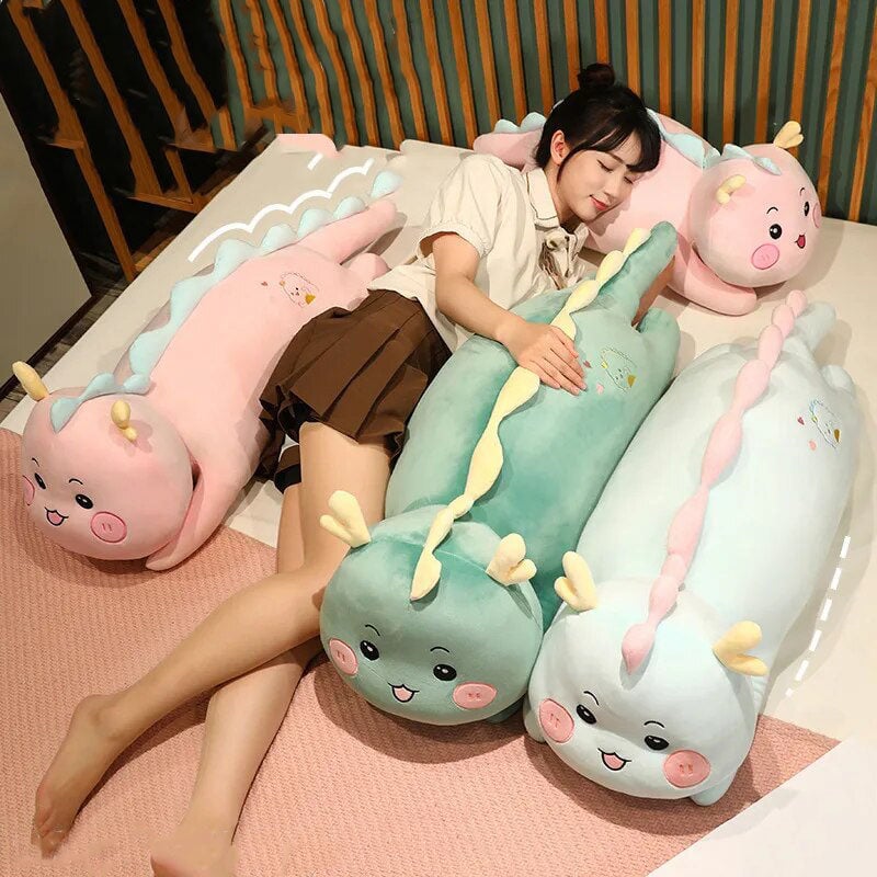 kawaiies-softtoys-plushies-kawaii-plush-Long Snuggly Dragon Plushies Soft toy 