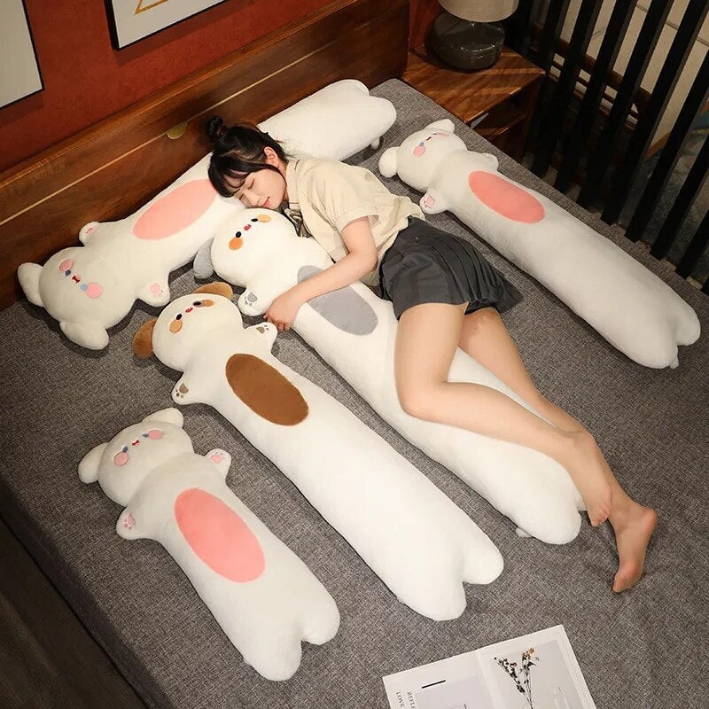 kawaiies-softtoys-plushies-kawaii-plush-Long Snuggly Fluffy Dog Plushies Soft toy 