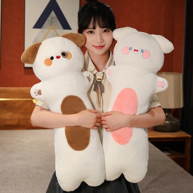 kawaiies-softtoys-plushies-kawaii-plush-Long Snuggly Fluffy Dog Plushies Soft toy 