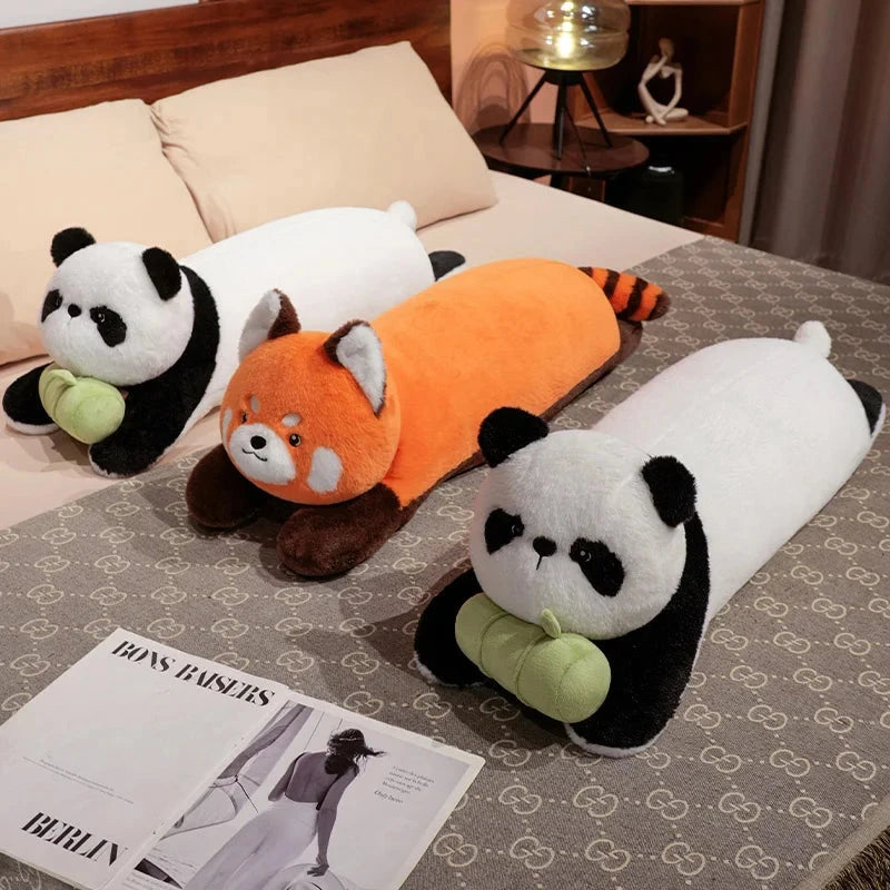 kawaiies-softtoys-plushies-kawaii-plush-Long Snuggly Fluffy Red Panda Plushies Soft toy 