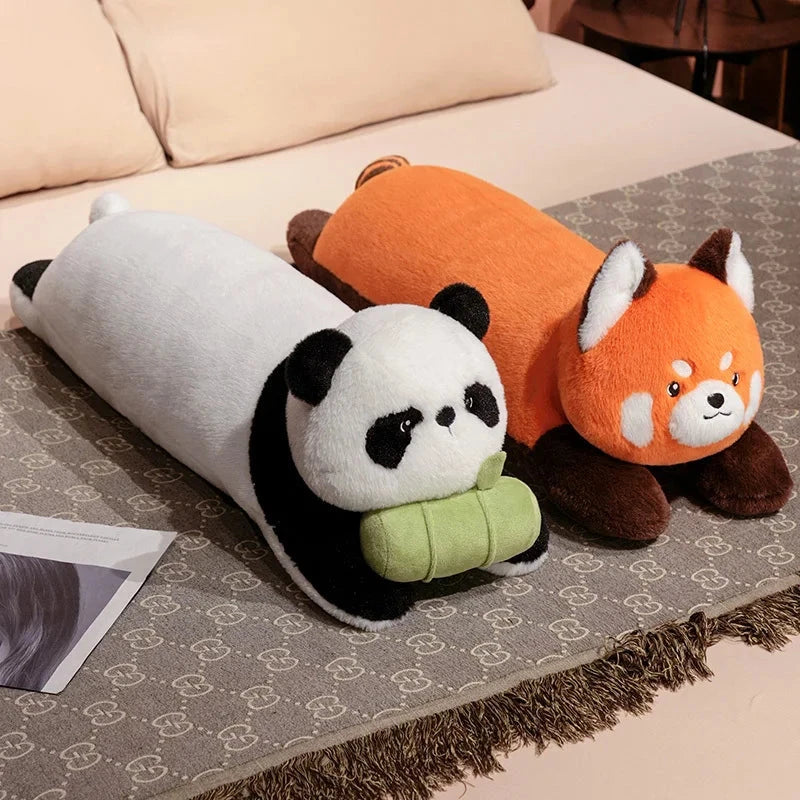 kawaiies-softtoys-plushies-kawaii-plush-Long Snuggly Fluffy Red Panda Plushies Soft toy 