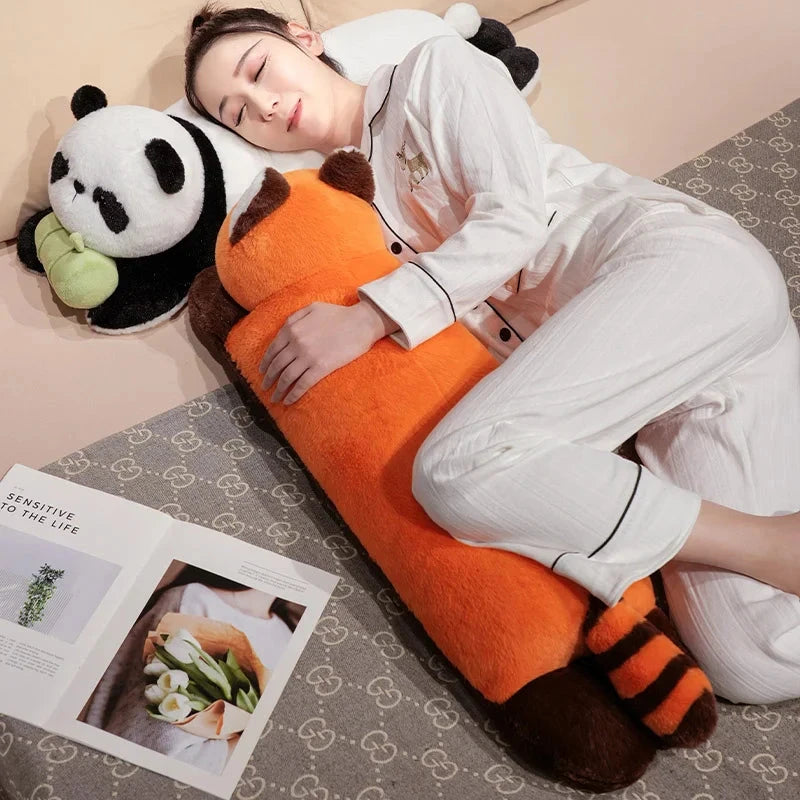 kawaiies-softtoys-plushies-kawaii-plush-Long Snuggly Fluffy Red Panda Plushies Soft toy 