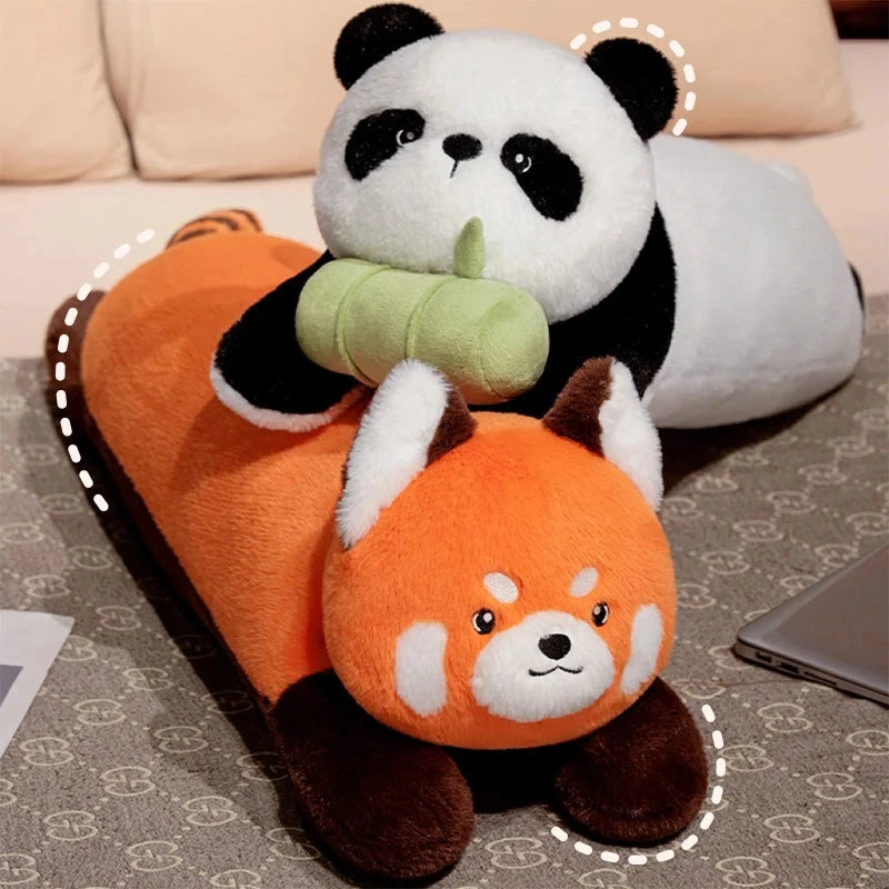 kawaiies-softtoys-plushies-kawaii-plush-Long Snuggly Fluffy Red Panda Plushies Soft toy 