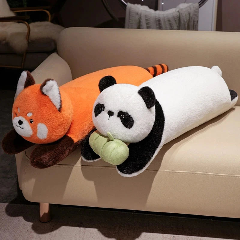 kawaiies-softtoys-plushies-kawaii-plush-Long Snuggly Fluffy Red Panda Plushies Soft toy 