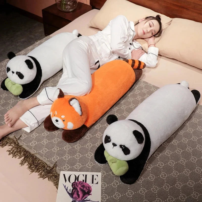 kawaiies-softtoys-plushies-kawaii-plush-Long Snuggly Fluffy Red Panda Plushies Soft toy 