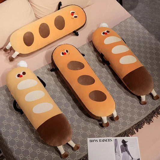 kawaiies-softtoys-plushies-kawaii-plush-Long Snuggly Funny Baguette Bread Plushies Soft toy 