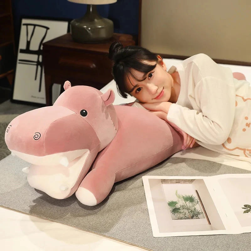 kawaiies-softtoys-plushies-kawaii-plush-Long Snuggly Hippo Plushies Soft toy 