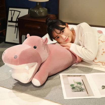 kawaiies-softtoys-plushies-kawaii-plush-Long Snuggly Hippo Plushies Soft toy 