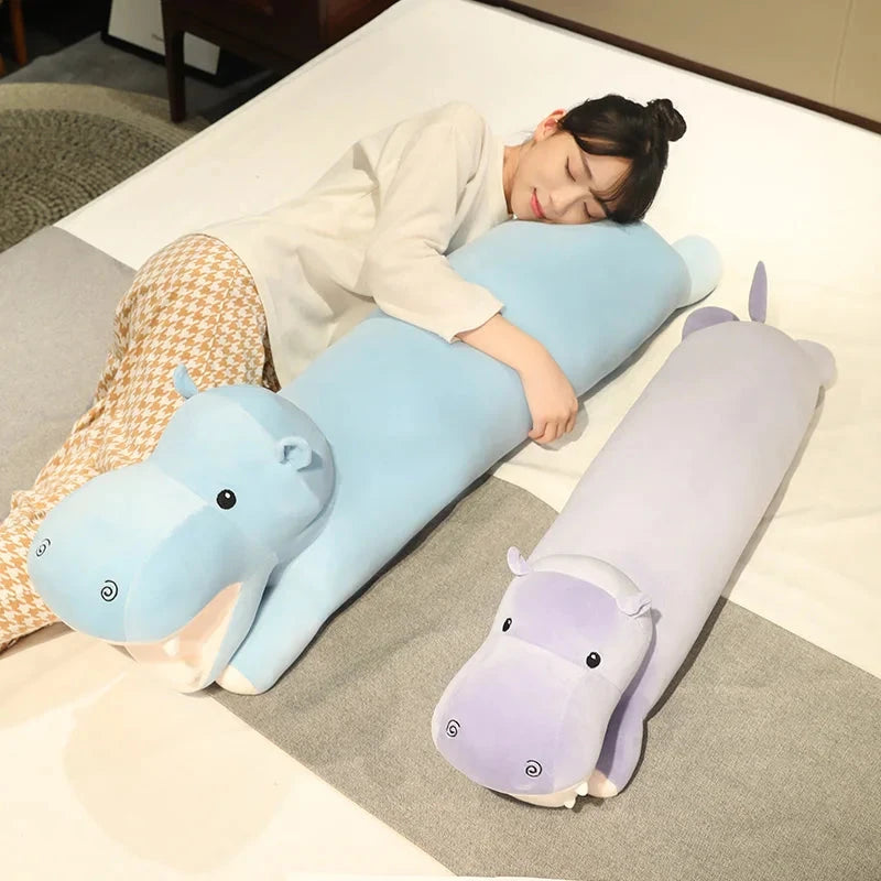 kawaiies-softtoys-plushies-kawaii-plush-Long Snuggly Hippo Plushies Soft toy 