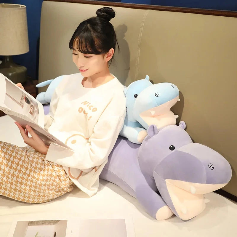 kawaiies-softtoys-plushies-kawaii-plush-Long Snuggly Hippo Plushies Soft toy 