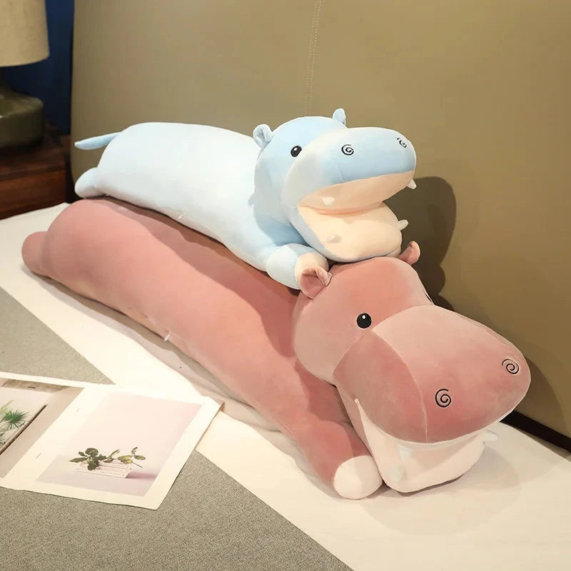 kawaiies-softtoys-plushies-kawaii-plush-Long Snuggly Hippo Plushies Soft toy 