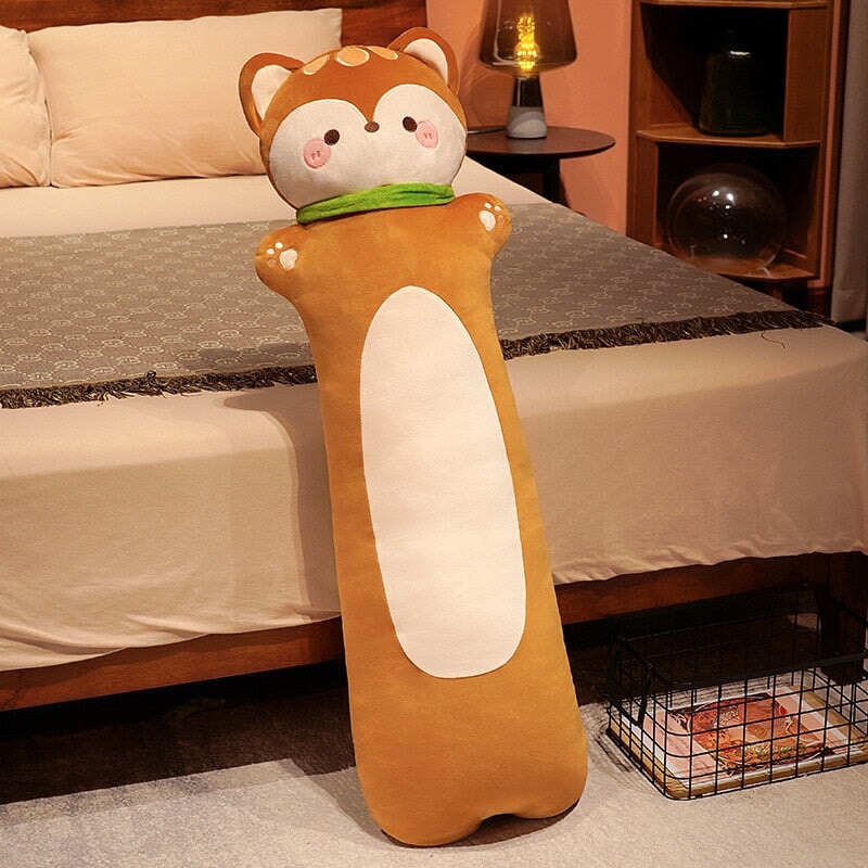 kawaiies-softtoys-plushies-kawaii-plush-Long Snuggly Monkey Dog Deer Bunny Cat Buddy Plushies Soft toy 80cm Deer 