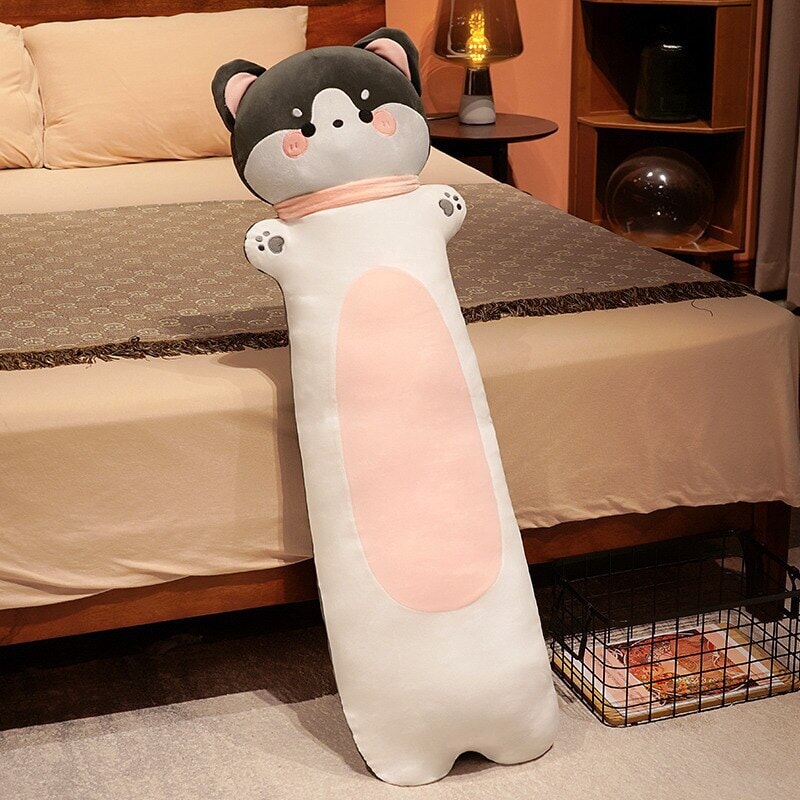 kawaiies-softtoys-plushies-kawaii-plush-Long Snuggly Monkey Dog Deer Bunny Cat Buddy Plushies Soft toy 80cm Husky 