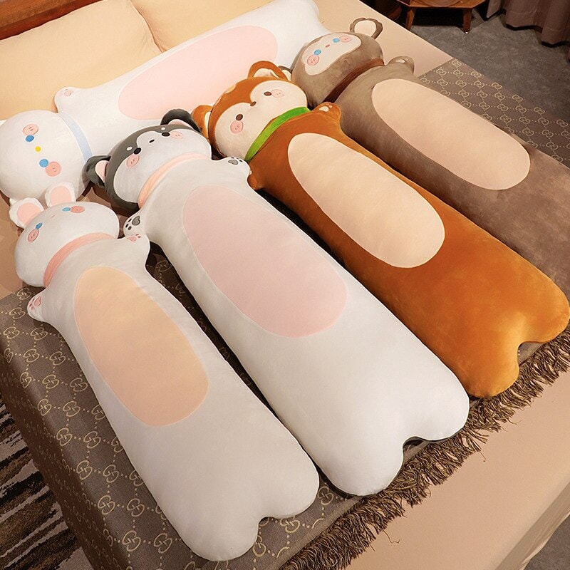 kawaiies-softtoys-plushies-kawaii-plush-Long Snuggly Monkey Dog Deer Bunny Cat Buddy Plushies Soft toy 