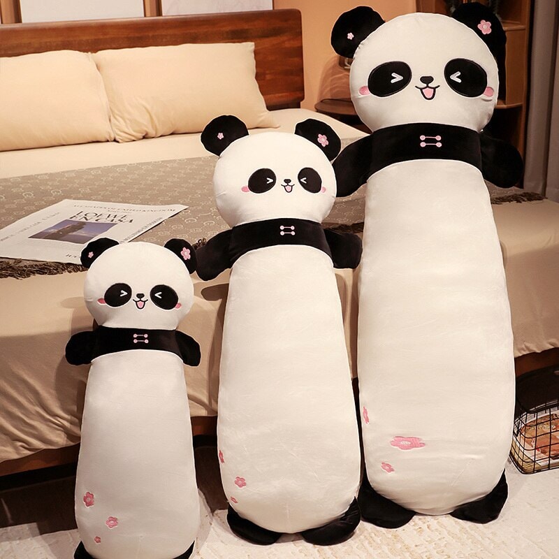 kawaiies-softtoys-plushies-kawaii-plush-Long Snuggly Panda Plushies Soft toy Sakura 70cm 