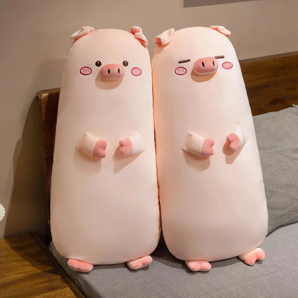 kawaiies-softtoys-plushies-kawaii-plush-Long Snuggly Pig Plushies Soft toy 90cm 
