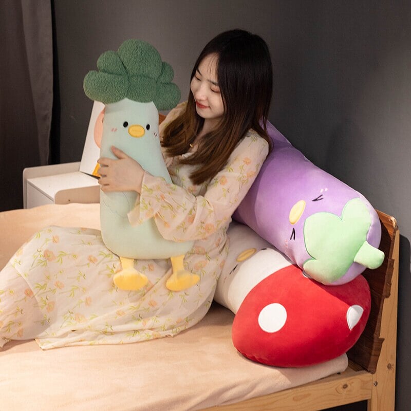 kawaiies-softtoys-plushies-kawaii-plush-Long Vegetable Duck Family Plush Collection | NEW Soft toy 