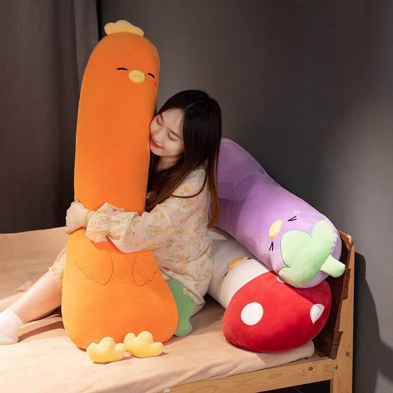 kawaiies-softtoys-plushies-kawaii-plush-Long Vegetable Duck Family Plush Collection | NEW Soft toy 