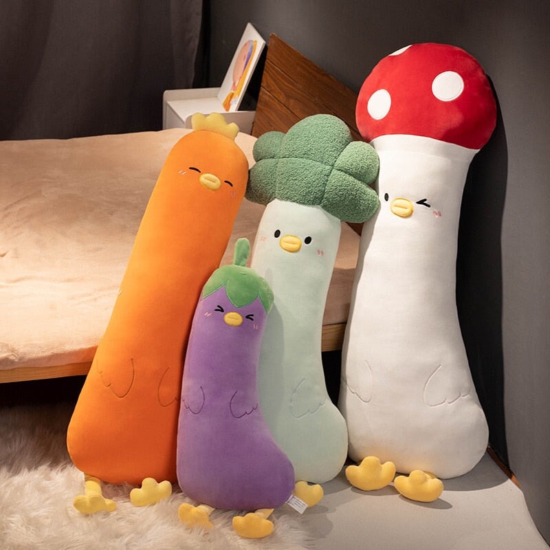 kawaiies-softtoys-plushies-kawaii-plush-Long Vegetable Duck Family Plush Collection | NEW Soft toy 