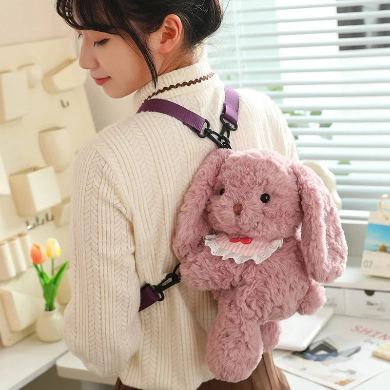 kawaiies-softtoys-plushies-kawaii-plush-Lovely Teddy Animals Plush Bag Bags 